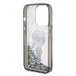Karl Lagerfeld KLHCP15LLKKNSK iPhone 15 Pro 6.1" Liquid Glitter Ikonik цена и информация | Telefonide kaitsekaaned ja -ümbrised | hansapost.ee