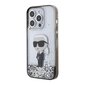 Karl Lagerfeld KLHCP15XLKKNSK iPhone 15 Pro Max 6.7" Liquid Glitter Ikonik hind ja info | Telefonide kaitsekaaned ja -ümbrised | hansapost.ee