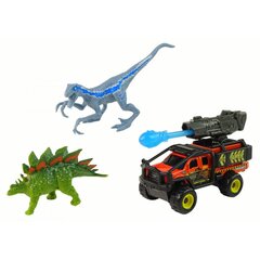 Dinosauruste kujude komplekt koos autoga Dino Hunter hind ja info | Mänguasjad poistele | hansapost.ee