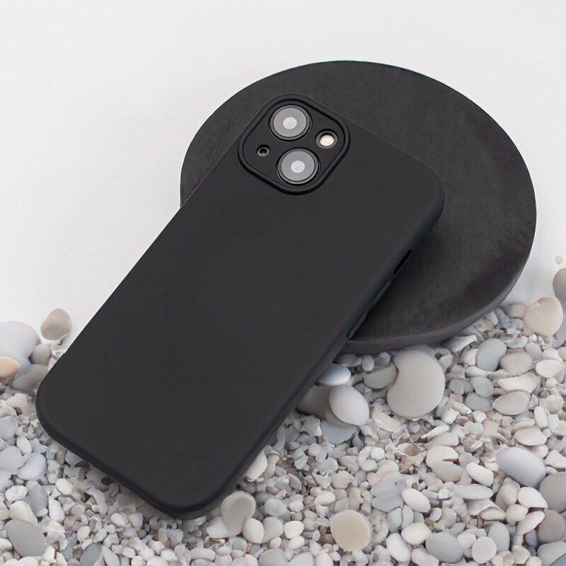 Silikoonist ümbris Motorola Moto E13, must цена и информация | Telefonide kaitsekaaned ja -ümbrised | hansapost.ee