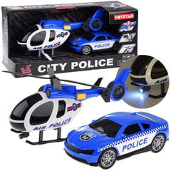 Politseiauto ja helikopteri komplekt hind ja info | Mänguasjad poistele | hansapost.ee