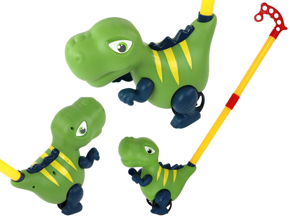Tõukur dinosaurus T-Rex, roheline hind ja info | Beebide mänguasjad | hansapost.ee