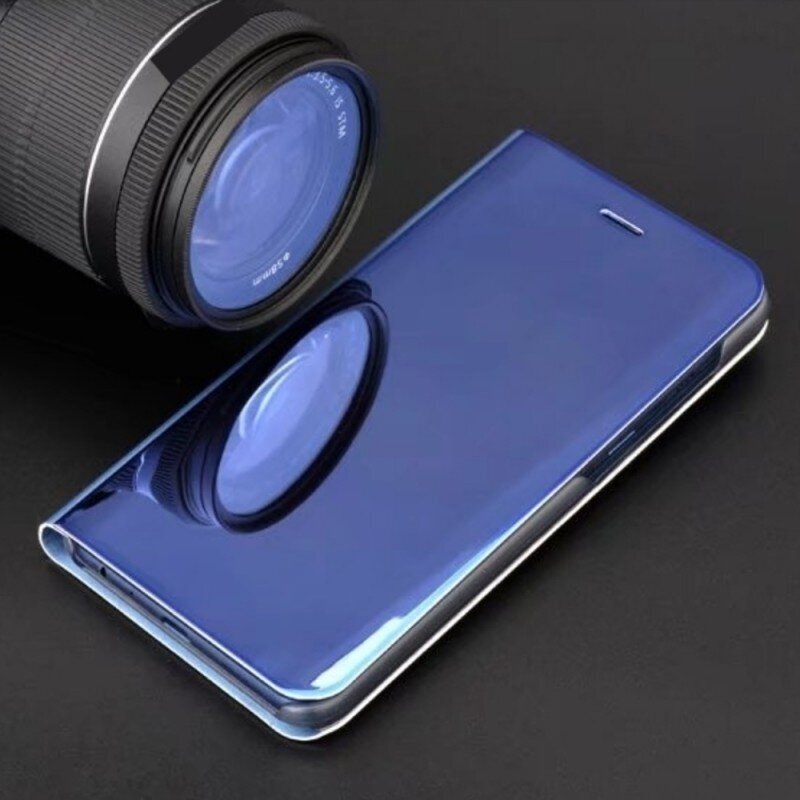 Smart Clear View ümbris Xiaomi Redmi Note 11s, sinine цена и информация | Telefonide kaitsekaaned ja -ümbrised | hansapost.ee