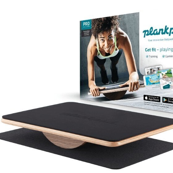 Tasakaalulaud Plankpad Pro, must hind ja info | Tasakaalupadjad | hansapost.ee