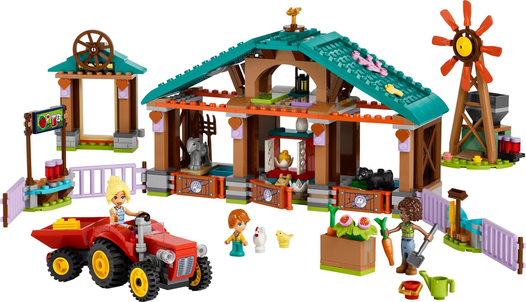42617 Lego® Friends taluloomade varjupaik hind ja info | Klotsid ja konstruktorid | hansapost.ee