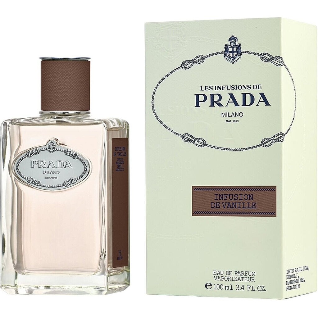 Naiste parfüüm Prada EDP Infusion de vanille 100 ml цена и информация | Parfüümid naistele | hansapost.ee