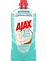 Universaalne puhastusvahend Ajax Floral Fiesta Dual Fragrance Gardenia & Coconut, 1000 ml цена и информация | Очистители | hansapost.ee