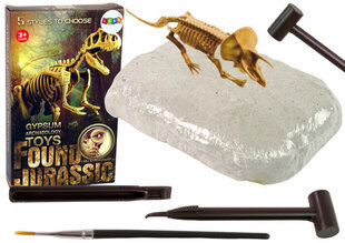 Arheoloogia kaevamiskomplekt Dinosaurus Triceratopsi skelett Lean Toys hind ja info | Arendavad laste mänguasjad | hansapost.ee
