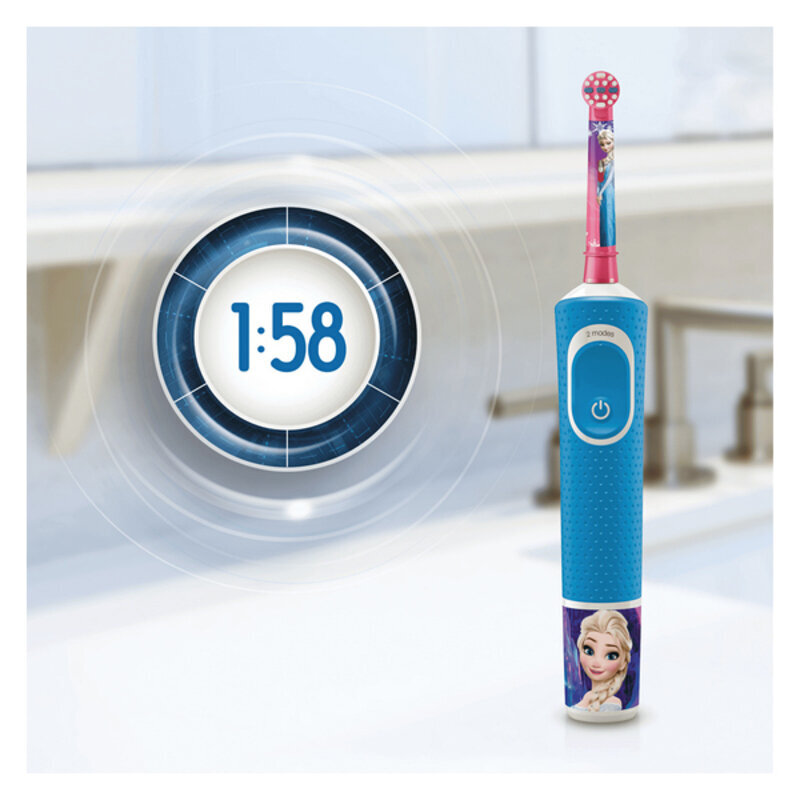 Elektriline Hambahari Frozen Oral-B D12 Vitality Plus Sinine hind ja info | Elektrilised hambaharjad | hansapost.ee