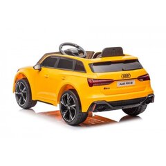 Laste ühekohaline elektriauto Audi RS6, kollane hind ja info | Laste elektriautod | hansapost.ee