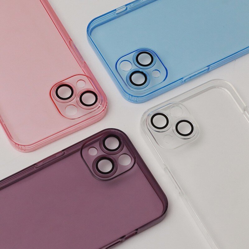Slim Color ümbris iPhone 12 6,1 sinine hind ja info | Telefonide kaitsekaaned ja -ümbrised | hansapost.ee