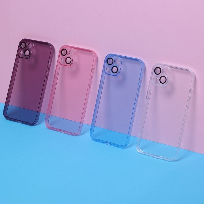 Slim Color ümbris iPhone 12 6,1 sinine hind ja info | Telefonide kaitsekaaned ja -ümbrised | hansapost.ee