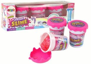 Slime želės rinkinys Vienaragiai, 3 vnt. цена и информация | Принадлежности для рисования, лепки | hansapost.ee