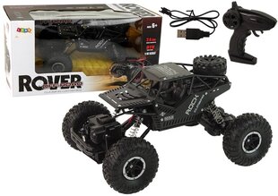 Automobilis Rover su nuotolinio valdymo pultu, juodas цена и информация | Игрушки для мальчиков | hansapost.ee