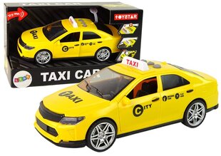 Žaislinis automobilis Taxi su garsais ir šviesom, geltonas цена и информация | Игрушки для мальчиков | hansapost.ee