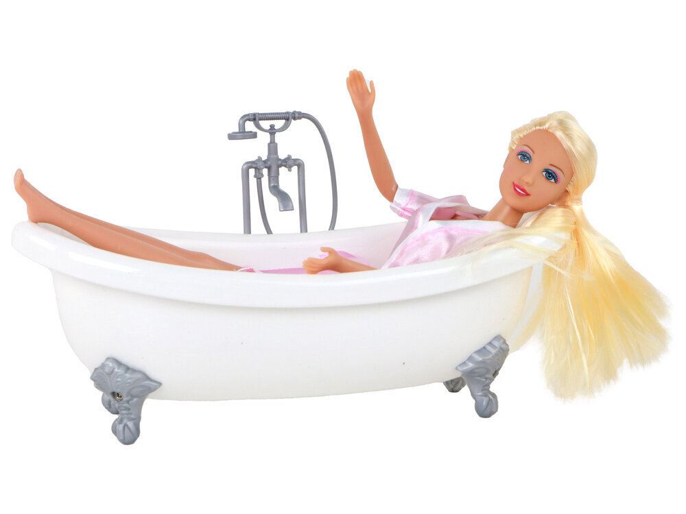 Nukk Lucy koos vannikomplektiga Lean Toys цена и информация | Mänguasjad tüdrukutele | hansapost.ee