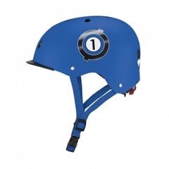 Велосипедный шлем Globber Elite Lights Racing 507-300, 48-53 см, темно-синий цена и информация | Шлемы | hansapost.ee