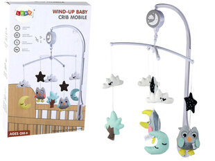 Beebikarussell Lean Toys, valge hind ja info | Beebide mänguasjad | hansapost.ee