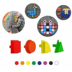 Masterkidz geomeetrilised elemendid 8 värvitoonis цена и информация | Развивающие игрушки для детей | hansapost.ee