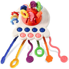Interaktiivne multifunktsionaalne sensoorne mänguasi - närimislelu 4in1 цена и информация | Игрушки для малышей | hansapost.ee
