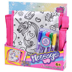 Vaikiškas spalvinimo krepšys su flomasteriais цена и информация | Развивающие игрушки для детей | hansapost.ee