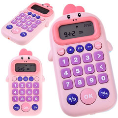 Matemaatikamäng Kalkulaator, roosa hind ja info | Arendavad laste mänguasjad | hansapost.ee