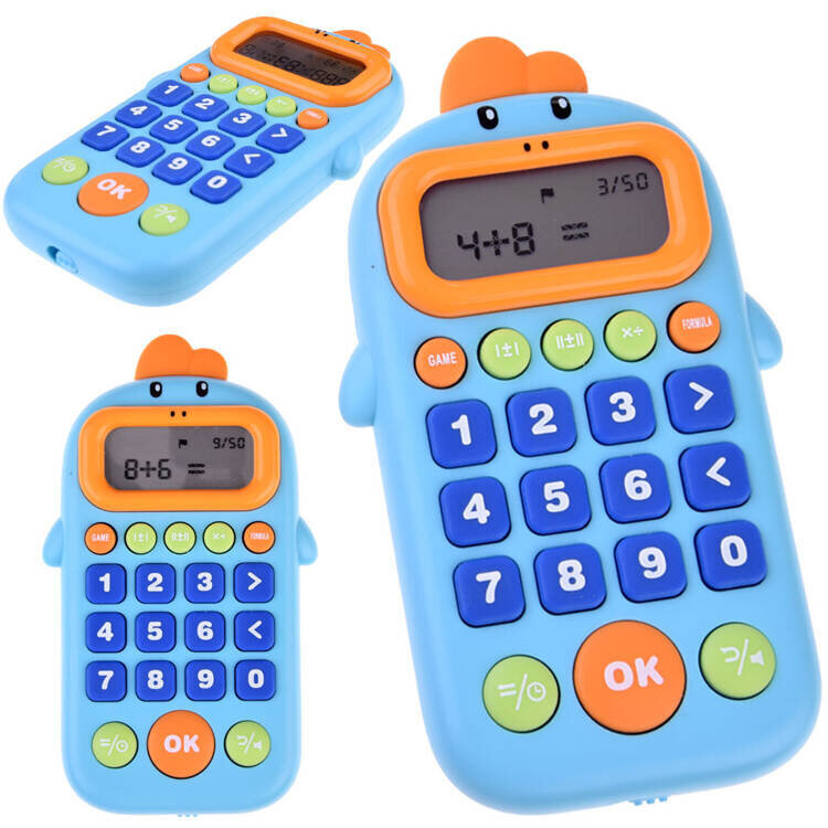 Matemaatikamäng Kalkulaator, sinine hind ja info | Arendavad laste mänguasjad | hansapost.ee