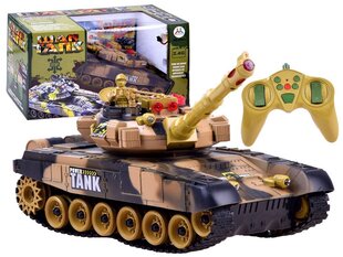 Tank koos kaugjuhtimispuldiga, pruun цена и информация | Игрушки для мальчиков | hansapost.ee