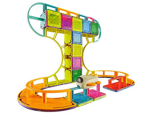 Magnetiliste ehitusklotside komplekt, 62 o. цена и информация | Развивающие игрушки для детей | hansapost.ee