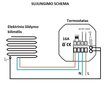 Nutitermostaat Spring TR8000-1WW, termostaat põrandaküttele, valge hind ja info | Põrandaküte | hansapost.ee