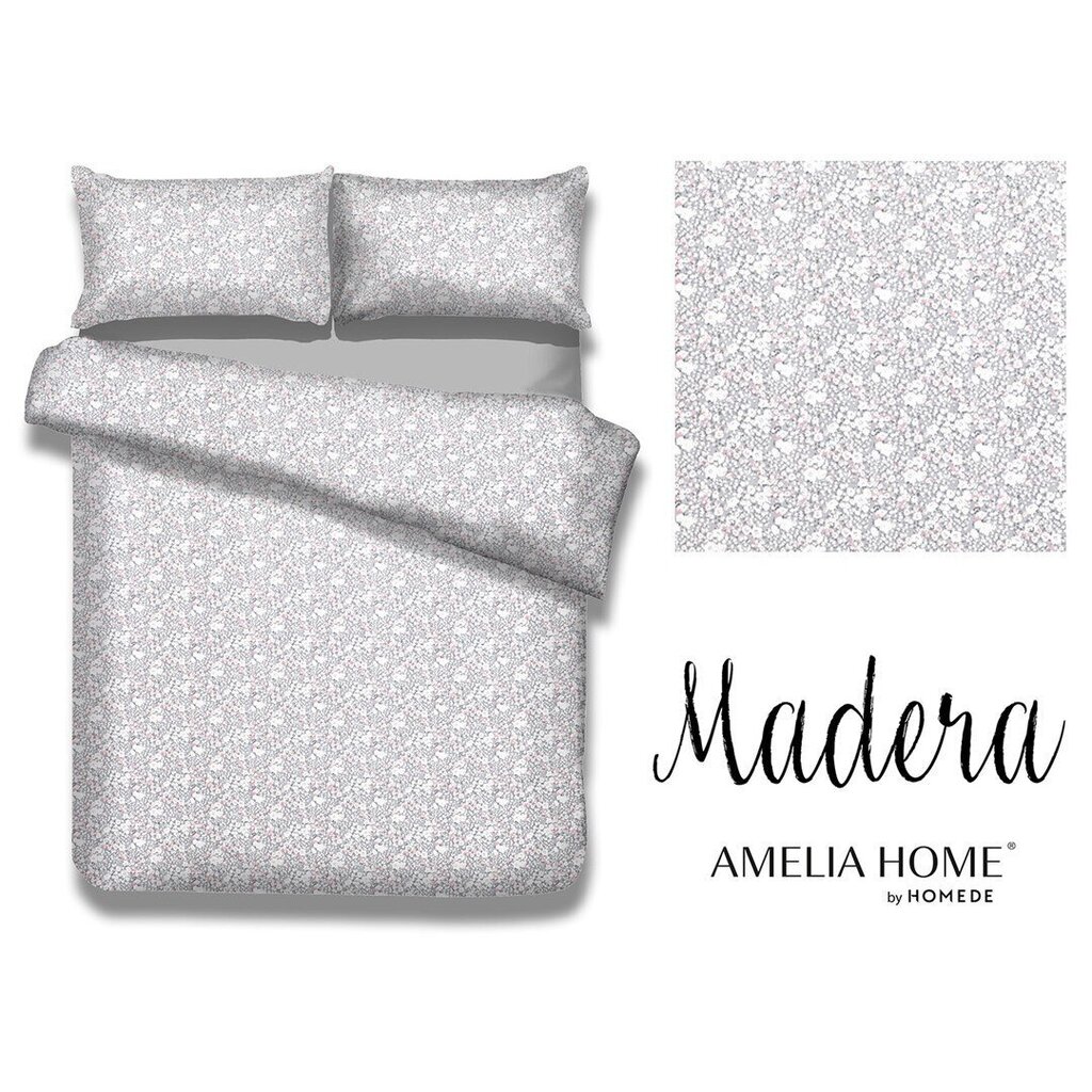 AmeliaHome voodipesukomplekt Madera Lovely Morning 200x220, 3-osaline hind ja info | Voodipesukomplektid | hansapost.ee