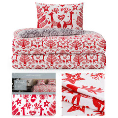 AmeliaHome voodipesukomplekt Snuggy Rudolph 200x200, 3-osaline hind ja info | Voodipesukomplektid | hansapost.ee