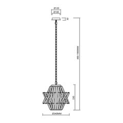 Milagro rippvalgusti Crown ML0399 price and information | Rippvalgustid | hansapost.ee