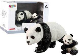 Panda kujukeste komplekt Lean Toys, 2-osaline hind ja info | Mänguasjad poistele | hansapost.ee