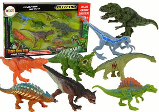 Dinosauruste figuuride komplekt Lean Toys, 8-osaline цена и информация | Игрушки для мальчиков | hansapost.ee