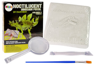 Arheoloogiline kaevamiskomplekt Dinosaurus Stegosauruse skelett Lean Toys hind ja info | Arendavad laste mänguasjad | hansapost.ee