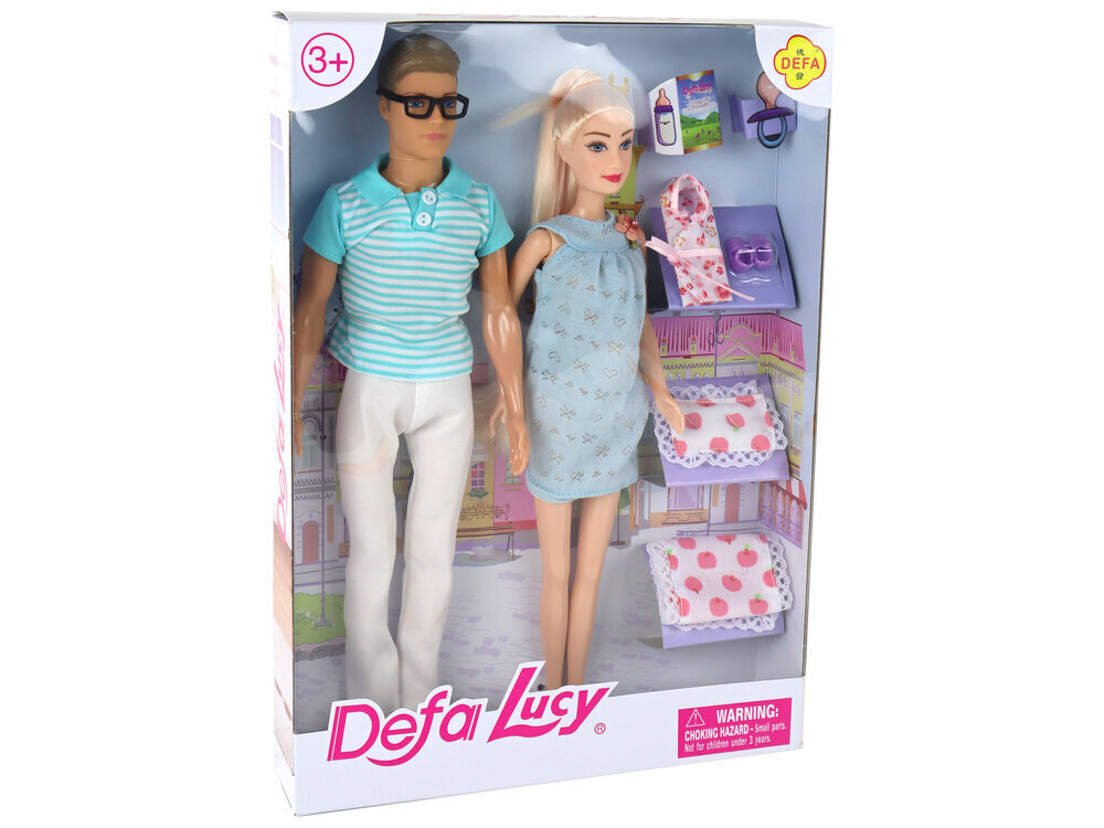 Nukukomplekt Perekond Lean Toys hind ja info | Mänguasjad tüdrukutele | hansapost.ee