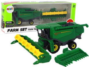 Põllumajandussõiduk Lean Toys Kombain, roheline цена и информация | Игрушки для мальчиков | hansapost.ee