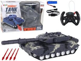 Tank koos kaugjuhtimispuldiga Lean Toys hind ja info | Mänguasjad poistele | hansapost.ee