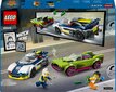 60415 LEGO® City Police Car and Muscle Car Chase politseiauto ja võimsa auto tagaajamine цена и информация | Klotsid ja konstruktorid | hansapost.ee