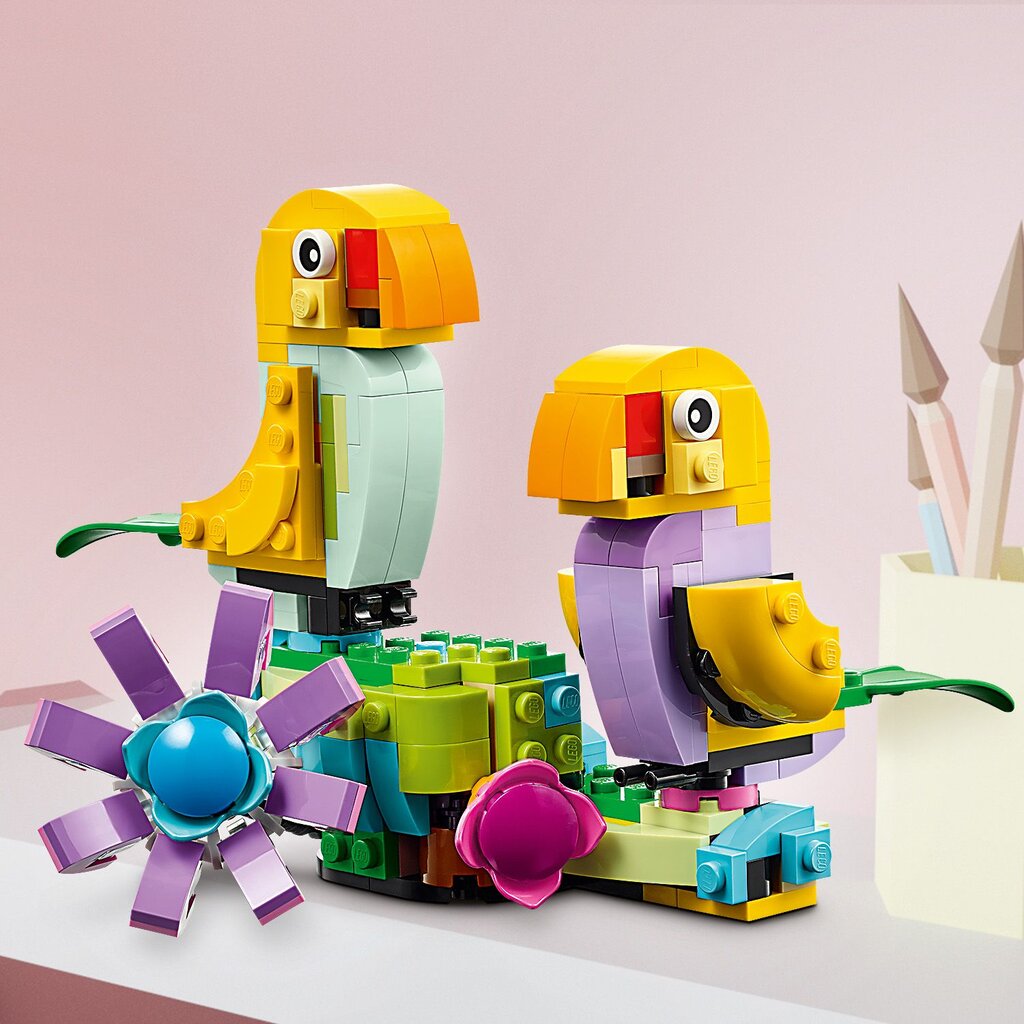 31149 LEGO® Creator Flowers in Watering Can lilled kastekannus hind ja info | Klotsid ja konstruktorid | hansapost.ee