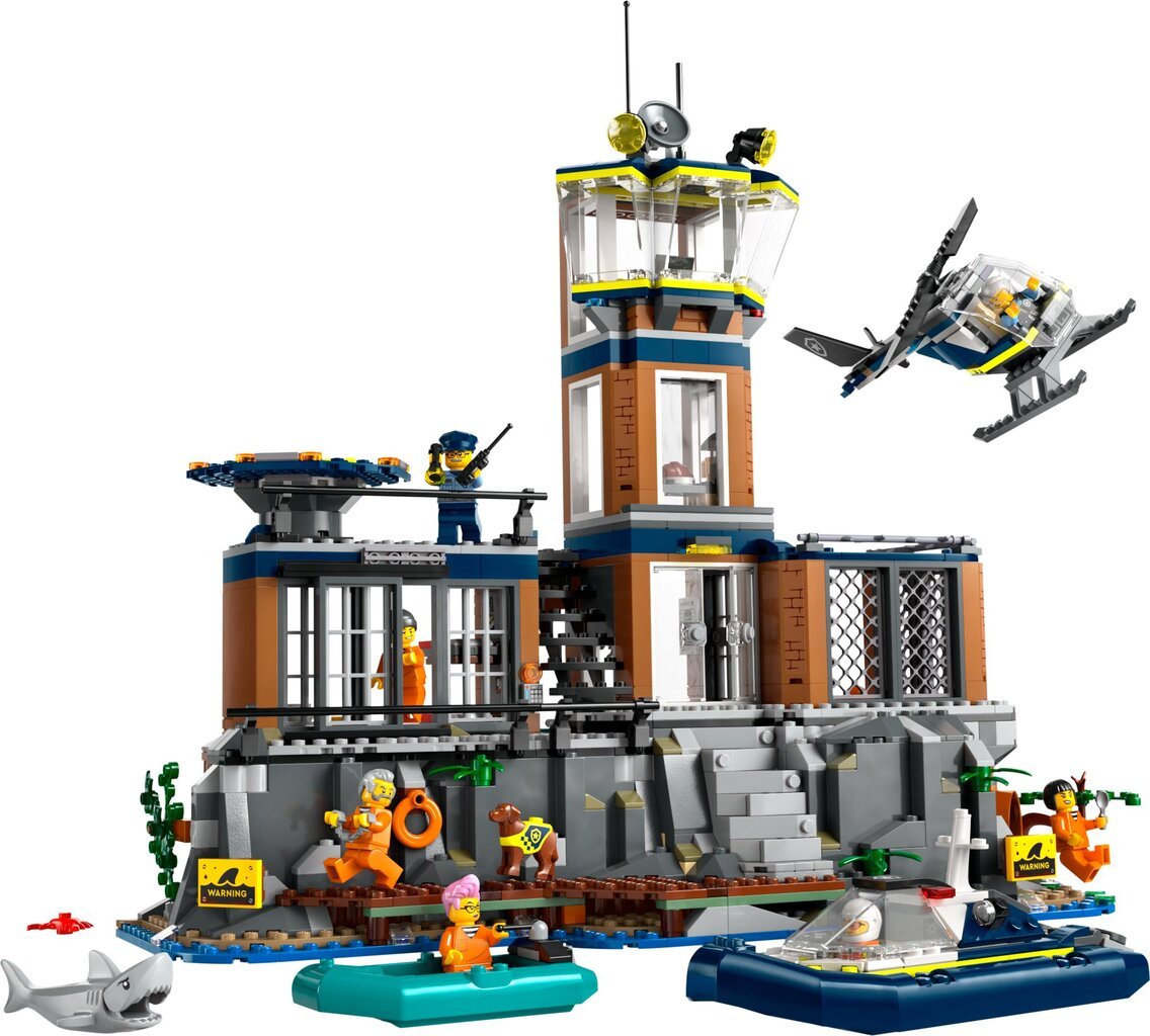 60419 LEGO® City Police Prison Islandpolitseivanglasaar цена и информация | Klotsid ja konstruktorid | hansapost.ee