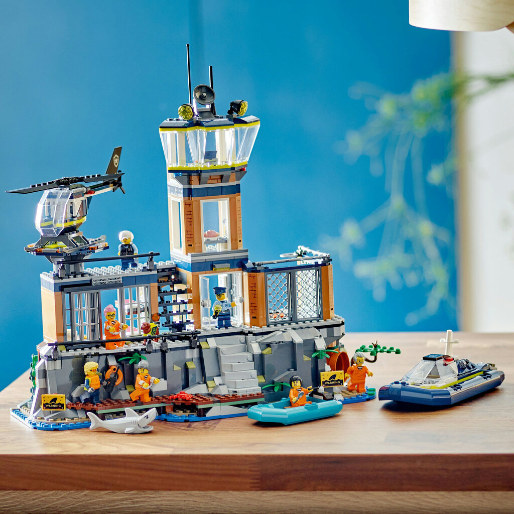 60419 LEGO® City Police Prison Islandpolitseivanglasaar цена и информация | Klotsid ja konstruktorid | hansapost.ee