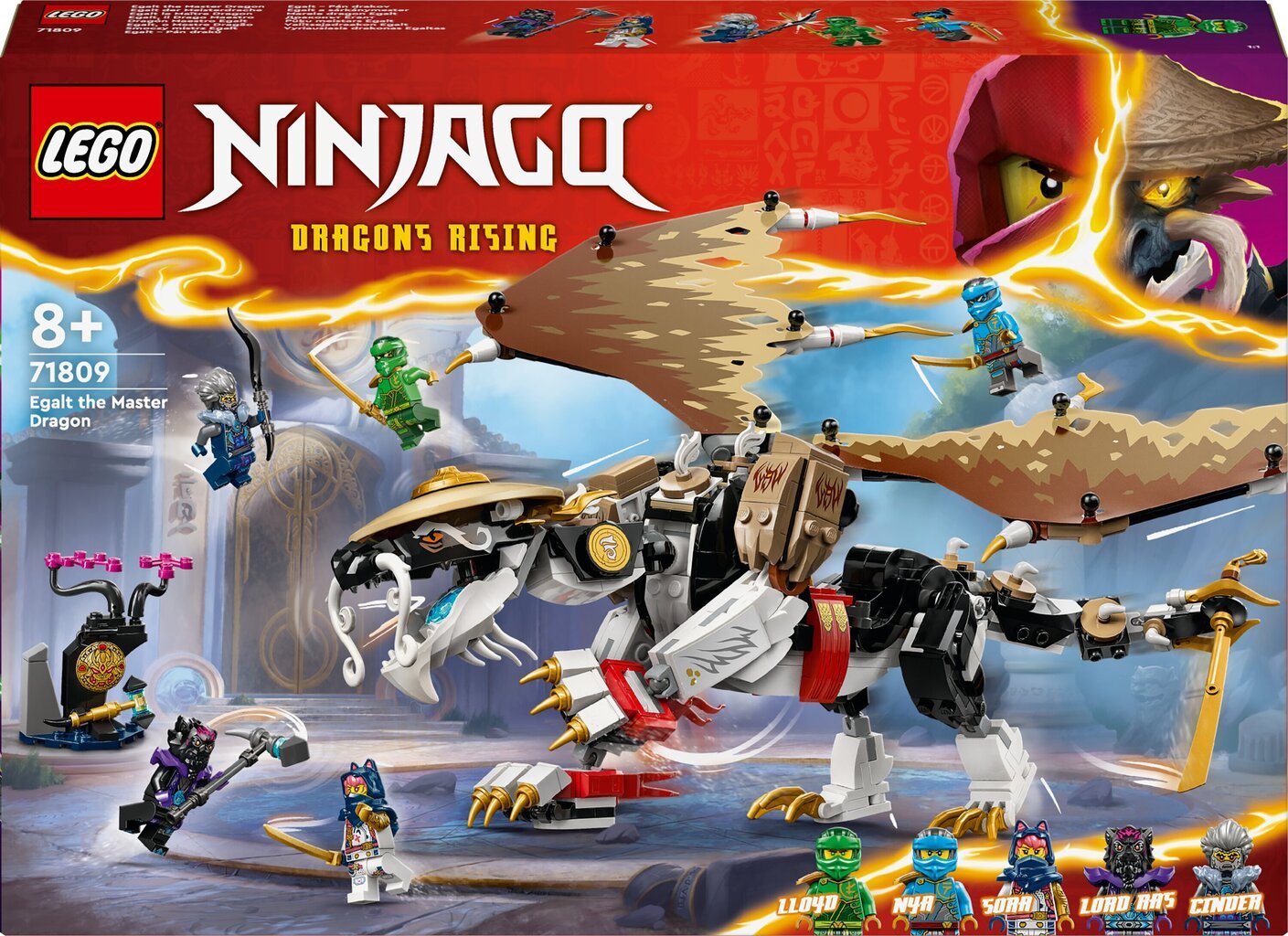 71809 LEGO® Ninjago Egalt the Master Dragon peadraakon Egalt hind ja info | Klotsid ja konstruktorid | hansapost.ee