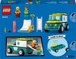 60403 LEGO® City Emergency Ambulance and Snowboarder kiirabiauto ja lumelaudur hind ja info | Klotsid ja konstruktorid | hansapost.ee