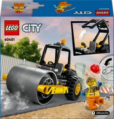 60401 LEGO® City Паровой каток для строительной площадки цена и информация | Конструкторы и кубики | hansapost.ee