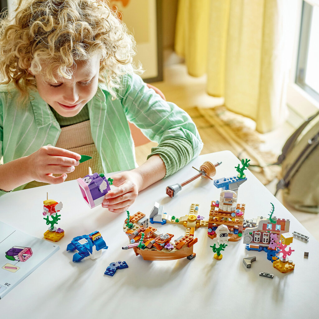 71432 LEGO® Super Mario Dorrie uppunud laeva seiklus – laienduskomplekt hind ja info | Klotsid ja konstruktorid | hansapost.ee