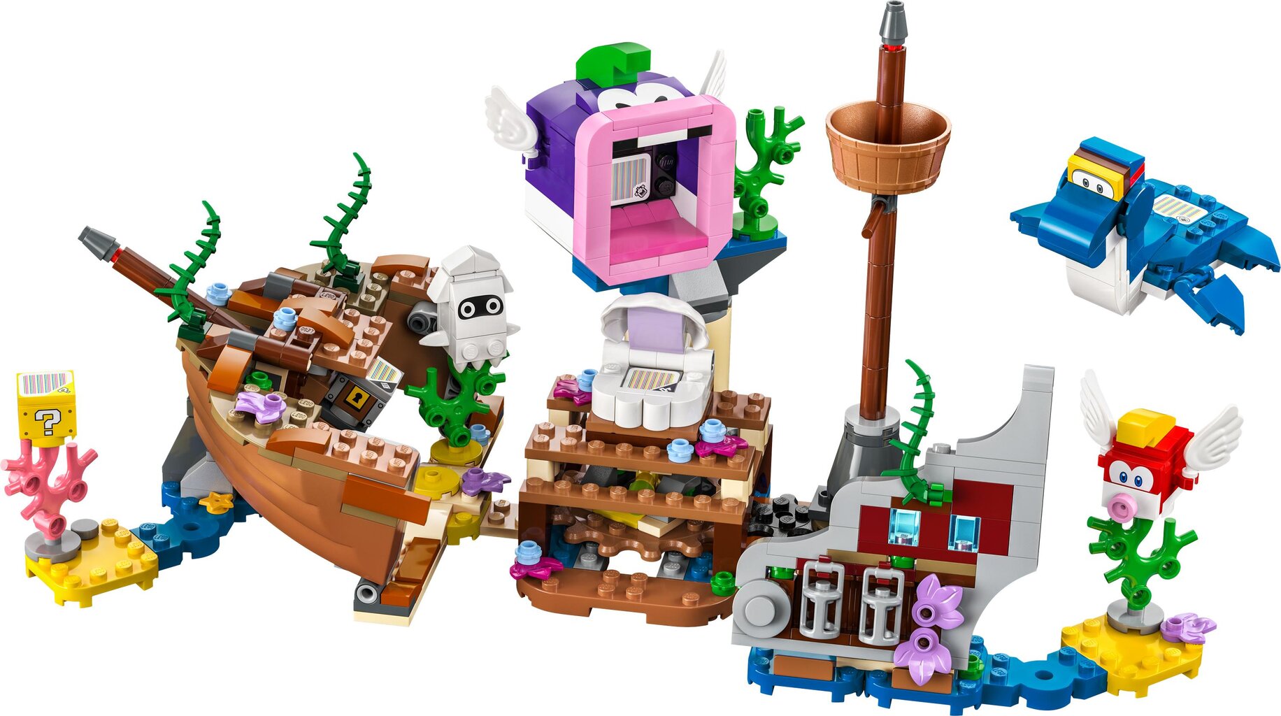 71432 LEGO® Super Mario Dorrie uppunud laeva seiklus – laienduskomplekt hind ja info | Klotsid ja konstruktorid | hansapost.ee