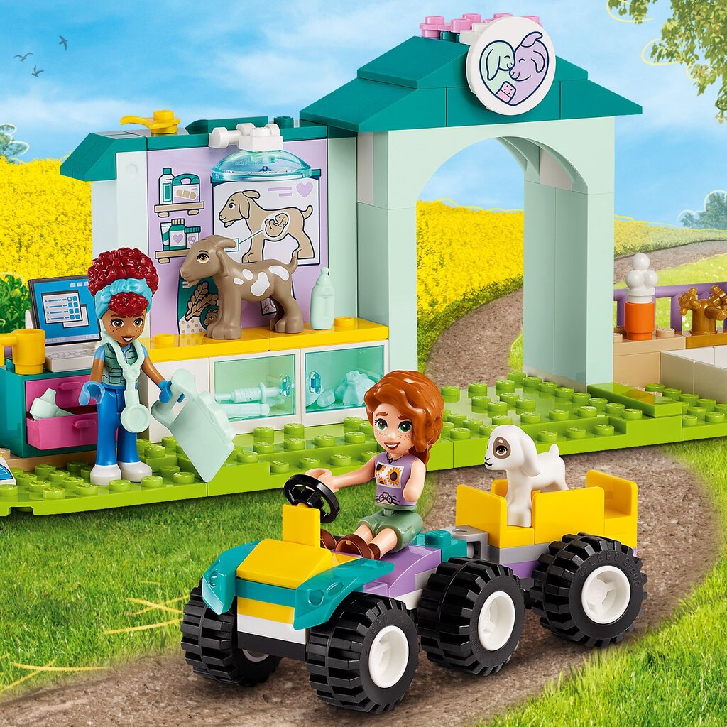 42632 LEGO® Friends Farmiloomade loomakliinik цена и информация | Klotsid ja konstruktorid | hansapost.ee