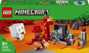 21255 LEGO® Minecraft Netheri portaali varitsus kaina ir informacija | Klotsid ja konstruktorid | hansapost.ee